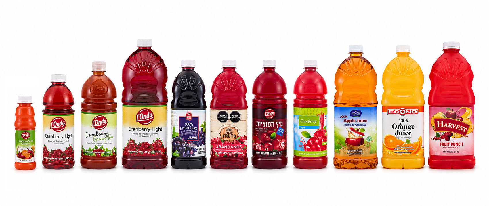 Portafolio de jugos RTD listos para beber de Multifoods